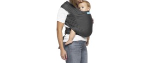 Moby Wrap Evolution Charcoal Elastic Baby Carrier