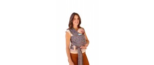 Moby Wrap Classic Leopard Elastic Baby Carrier Scarf