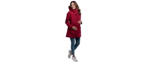 Red Wombat Shell carrying and maternity coat